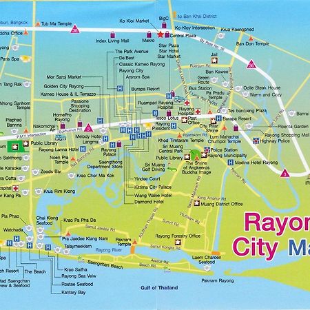Panorama Sea View Room 245, V.I.P Condo Chain Rayong Ban Phe Esterno foto