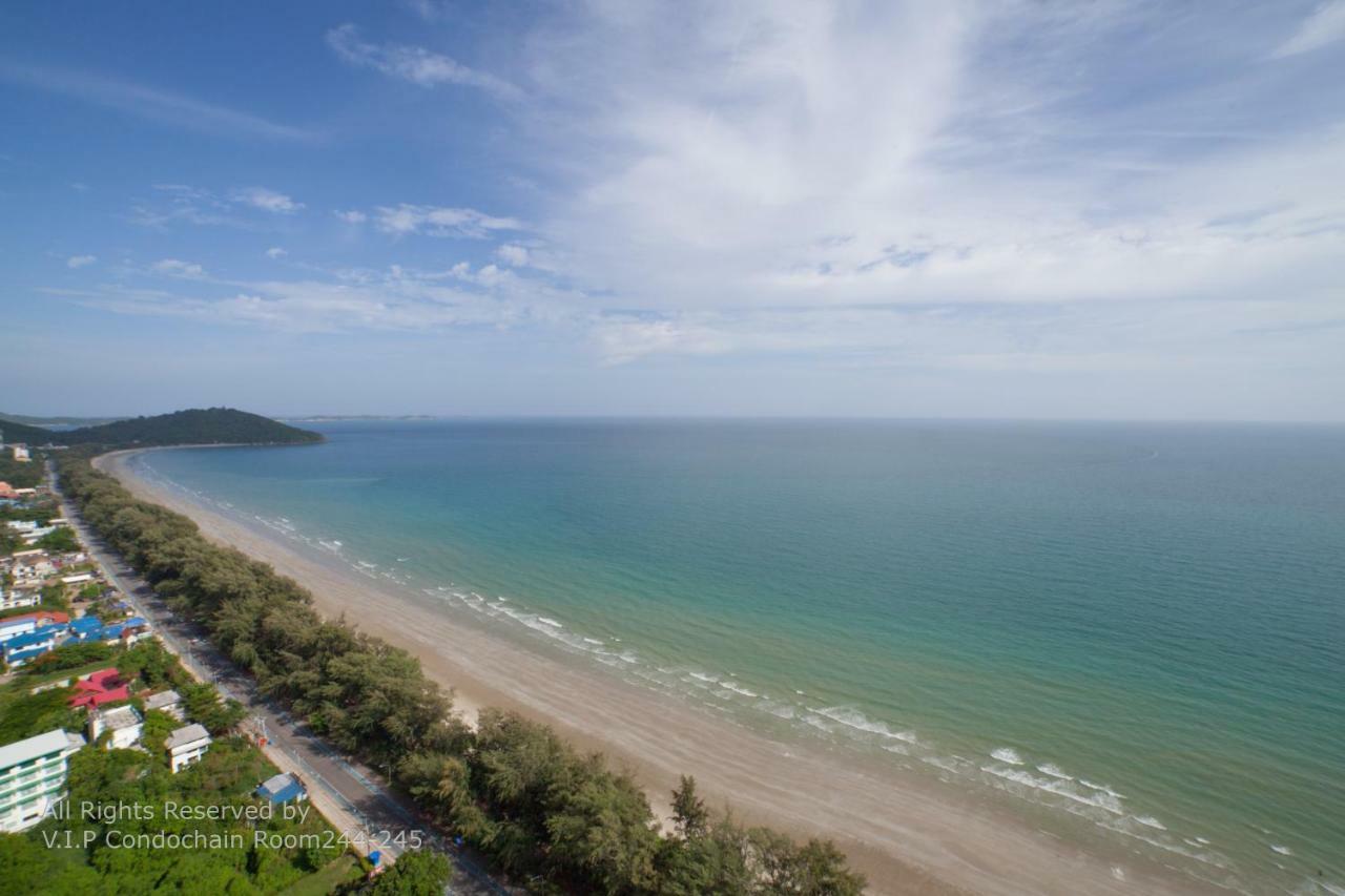 Panorama Sea View Room 245, V.I.P Condo Chain Rayong Ban Phe Esterno foto